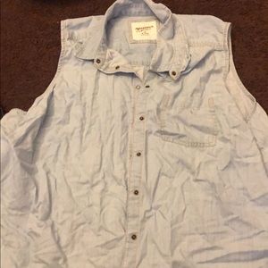 Denim tank.
